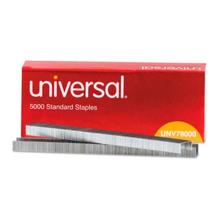 Universal Universal Standard Chisel Point 210 Strip Count Staples, 5,000/Box UNV79000***